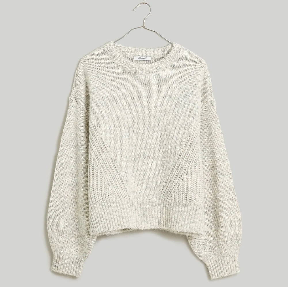 Madewell Wool-blend Wedge Sweater